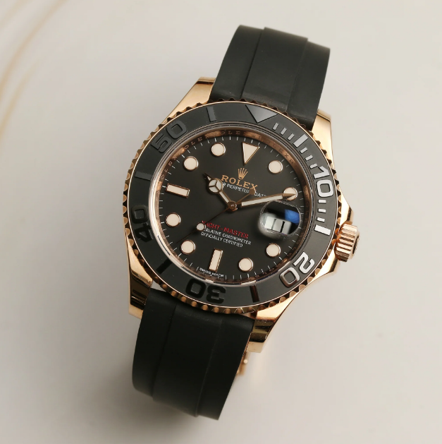 Gold & Black Rolex Yacht Special Master Edition